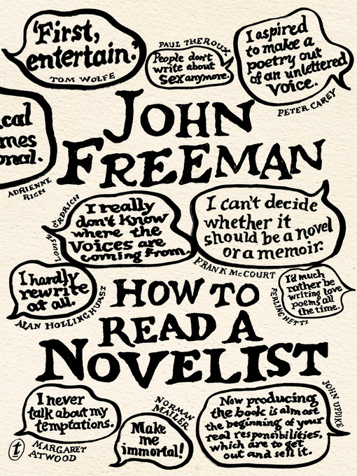 Title details for How to Read a Novelist by John Freeman - Available